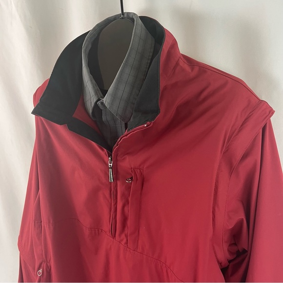 Walter Hagen Pullover 1/4 zip Convertible Jacket L - Picture 7 of 10